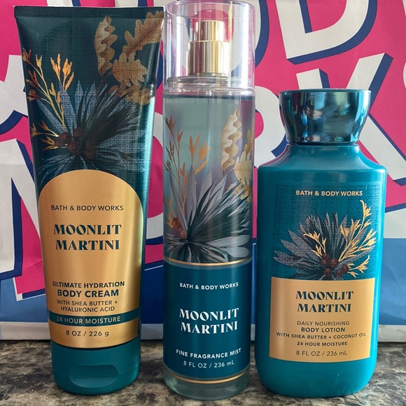 Bath & Body Works Moonlit Martini set